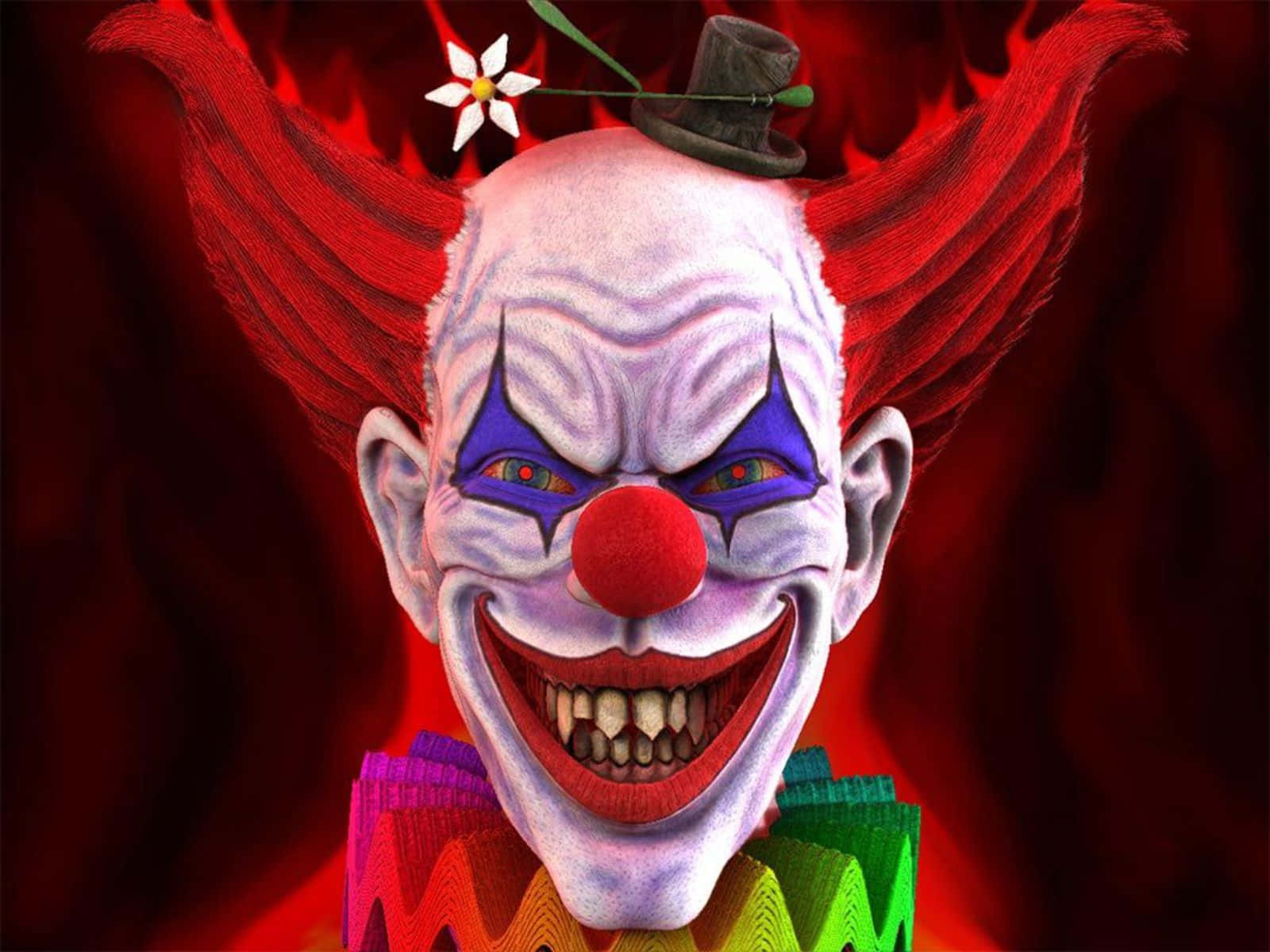 Scary Clown Digital Art Pictures