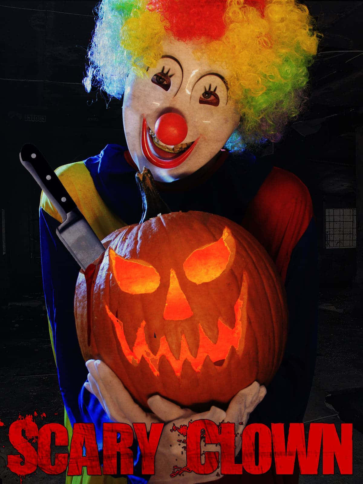 Scary Clown Mask Pumpkin Pictures