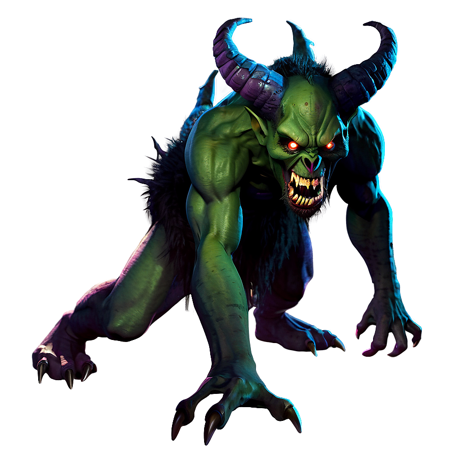 Scary Demon Artwork Png 41 PNG