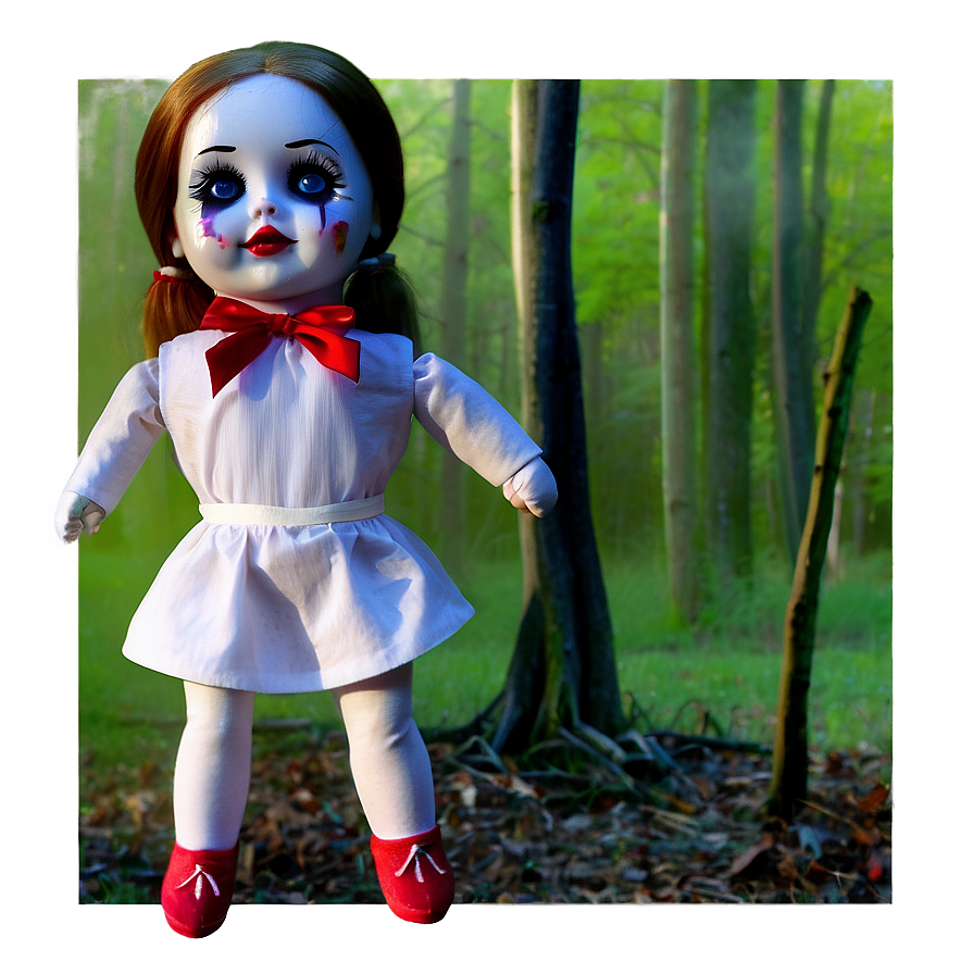 Scary Doll In Forest Png 72 PNG