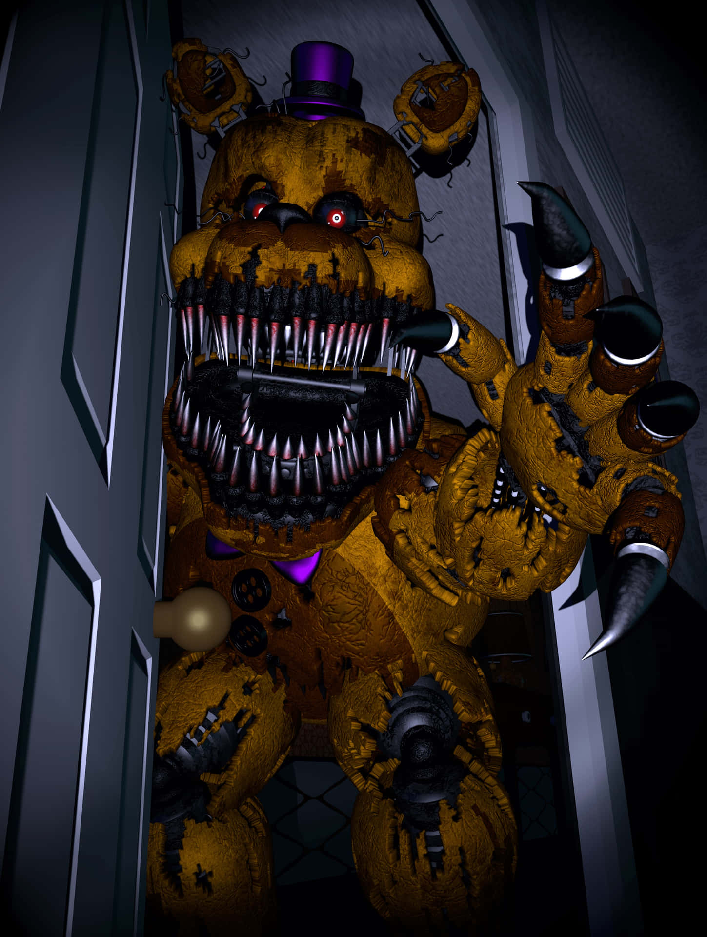 The Creepy World of Five Nights at Freddy's Wallpaper