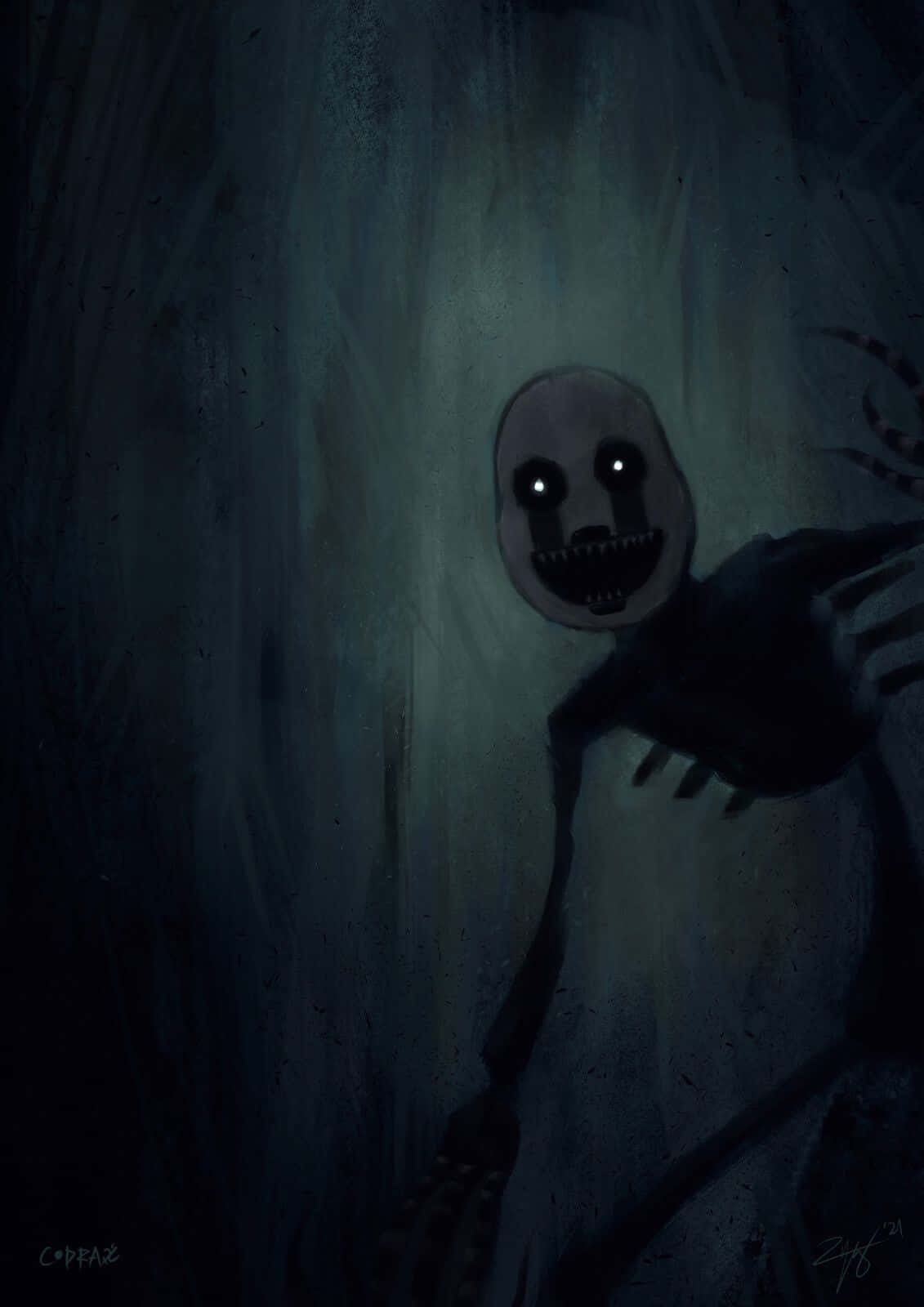 Scary Fnaf Nightmarionne Drawing Picture