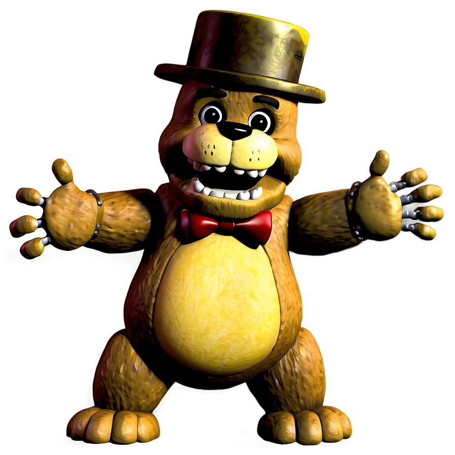 Download Scary Freddy Fazbear Image Png 35 | Wallpapers.com