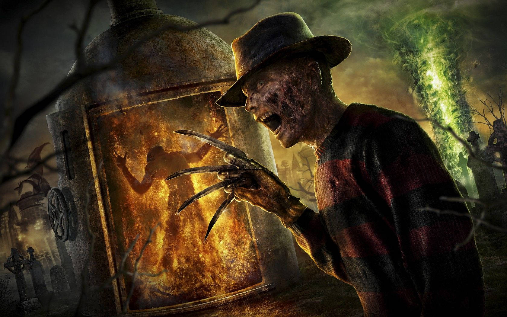 Scary Halloween Freddy Krueger