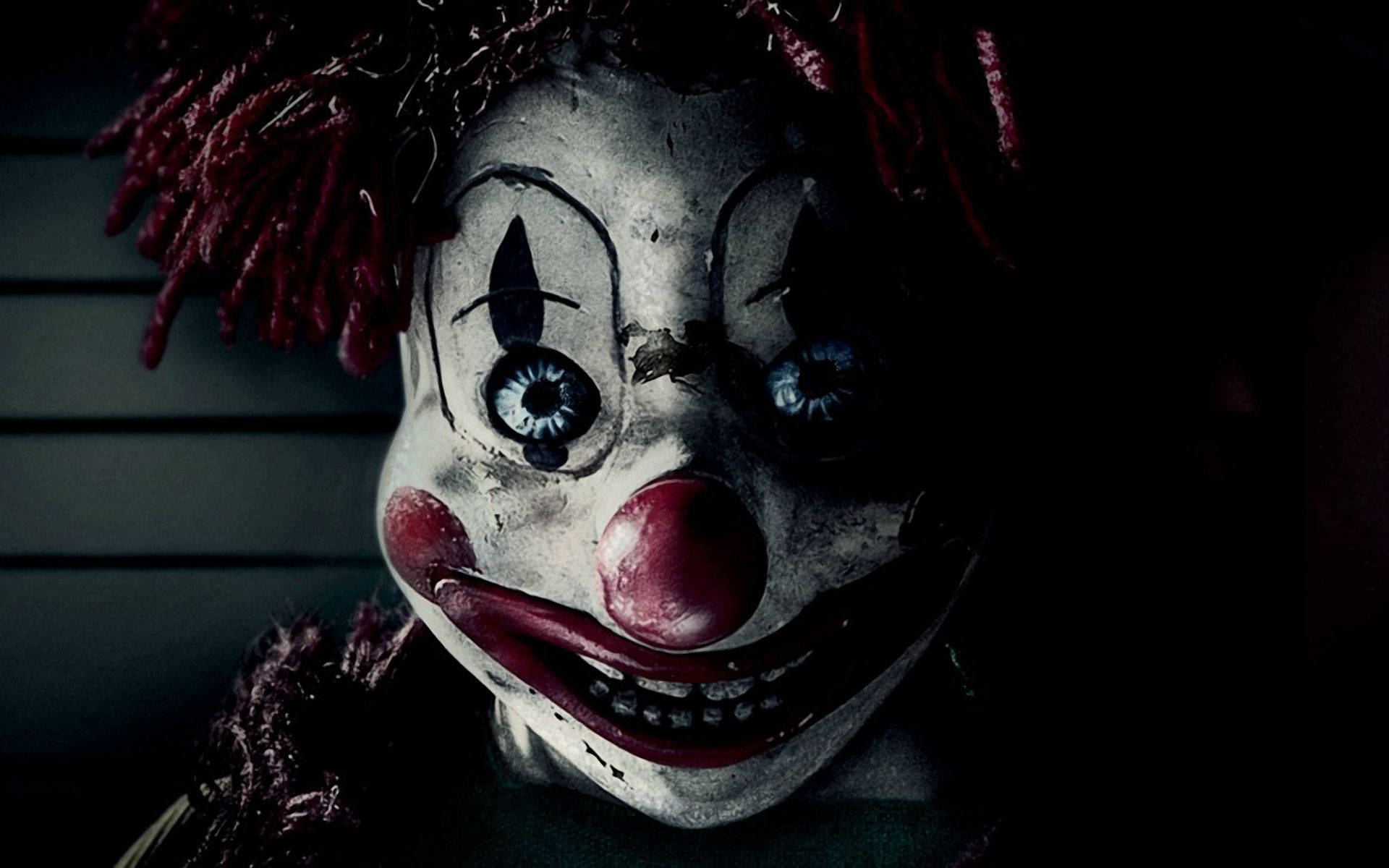 Scary Horror Clown Dark Wallpaper
