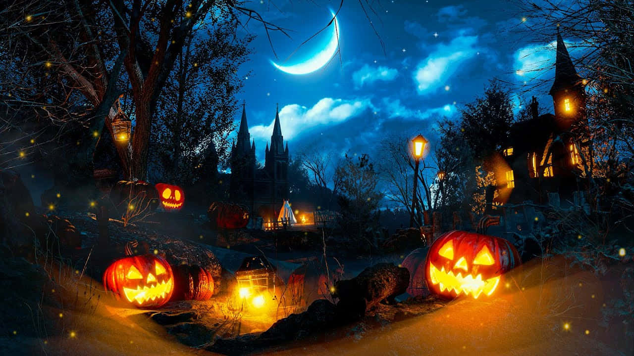 Download Scary House Halloween Pictures | Wallpapers.com