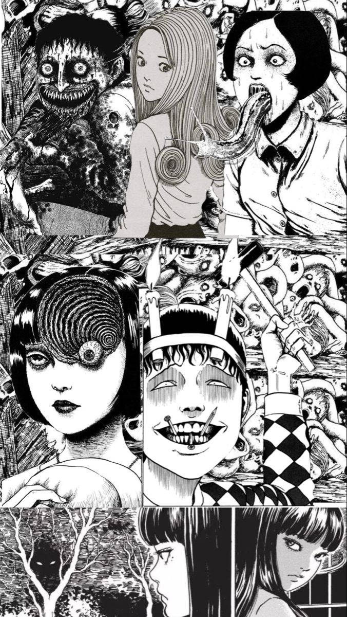 Scary Junji Ito Compilation Wallpaper