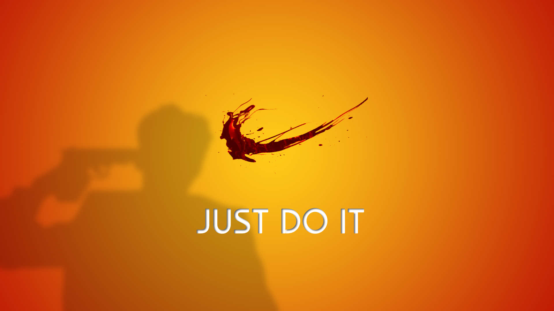 Scary Just Do It Wallpaper