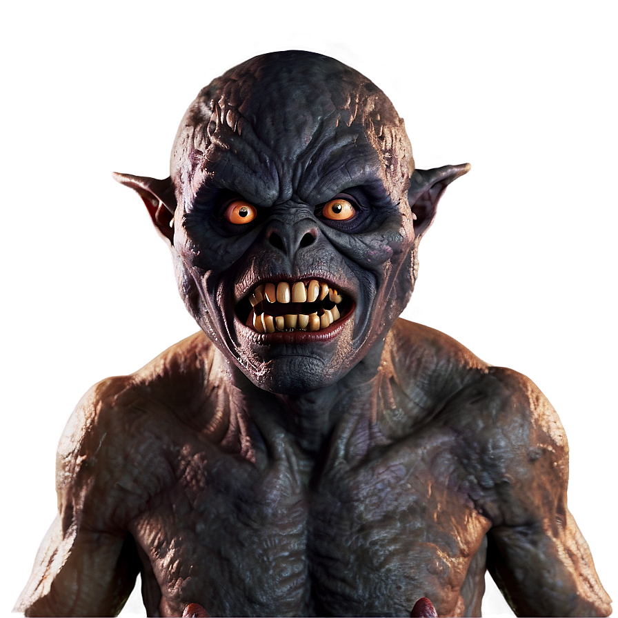 Scary Monster A PNG