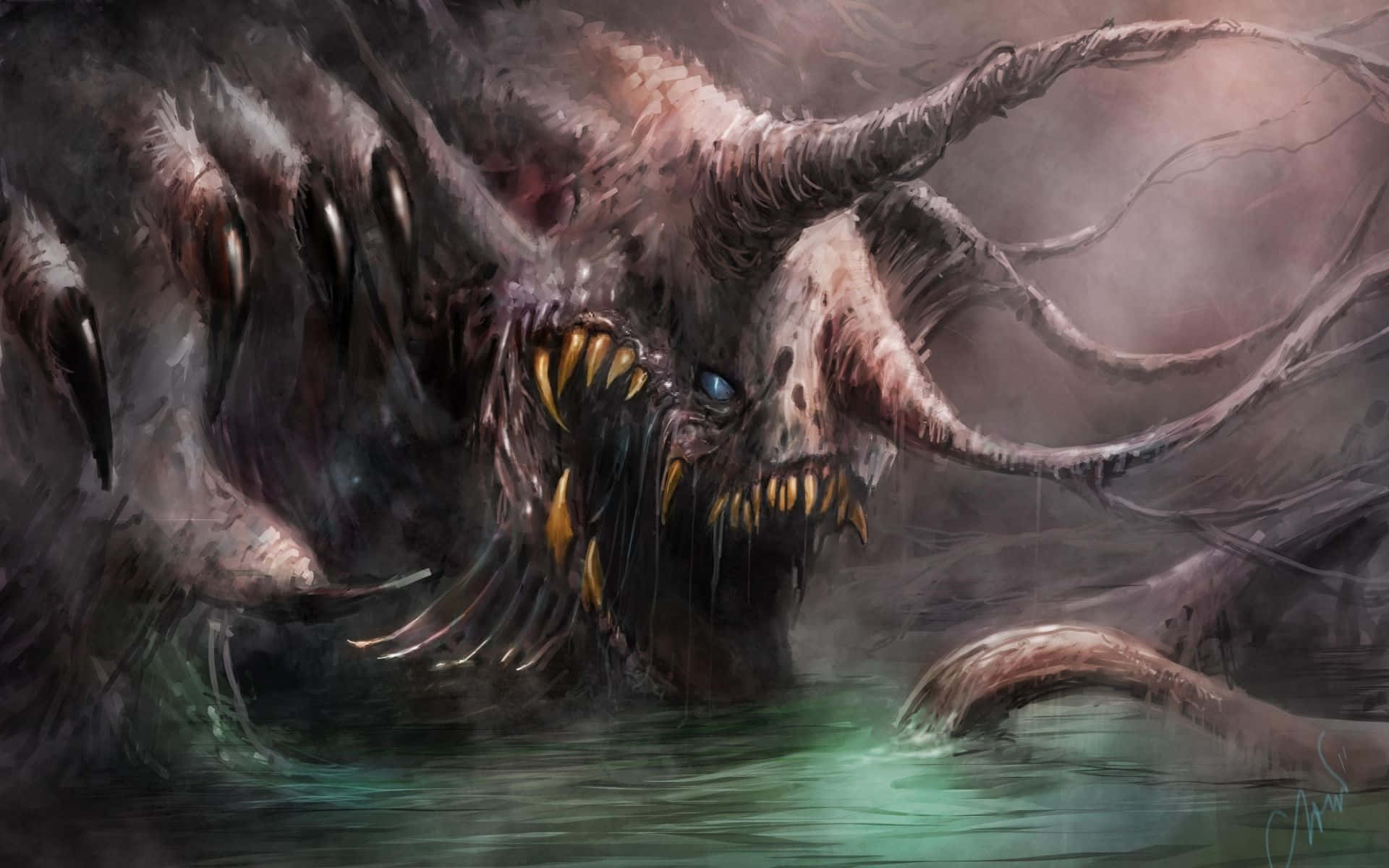 Imágenesde Monstruos Aterradores En El Océano