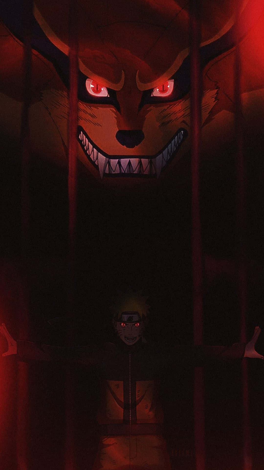 1.  Facing Fear – Scary Naruto Is Ready For Battle Wallpaper