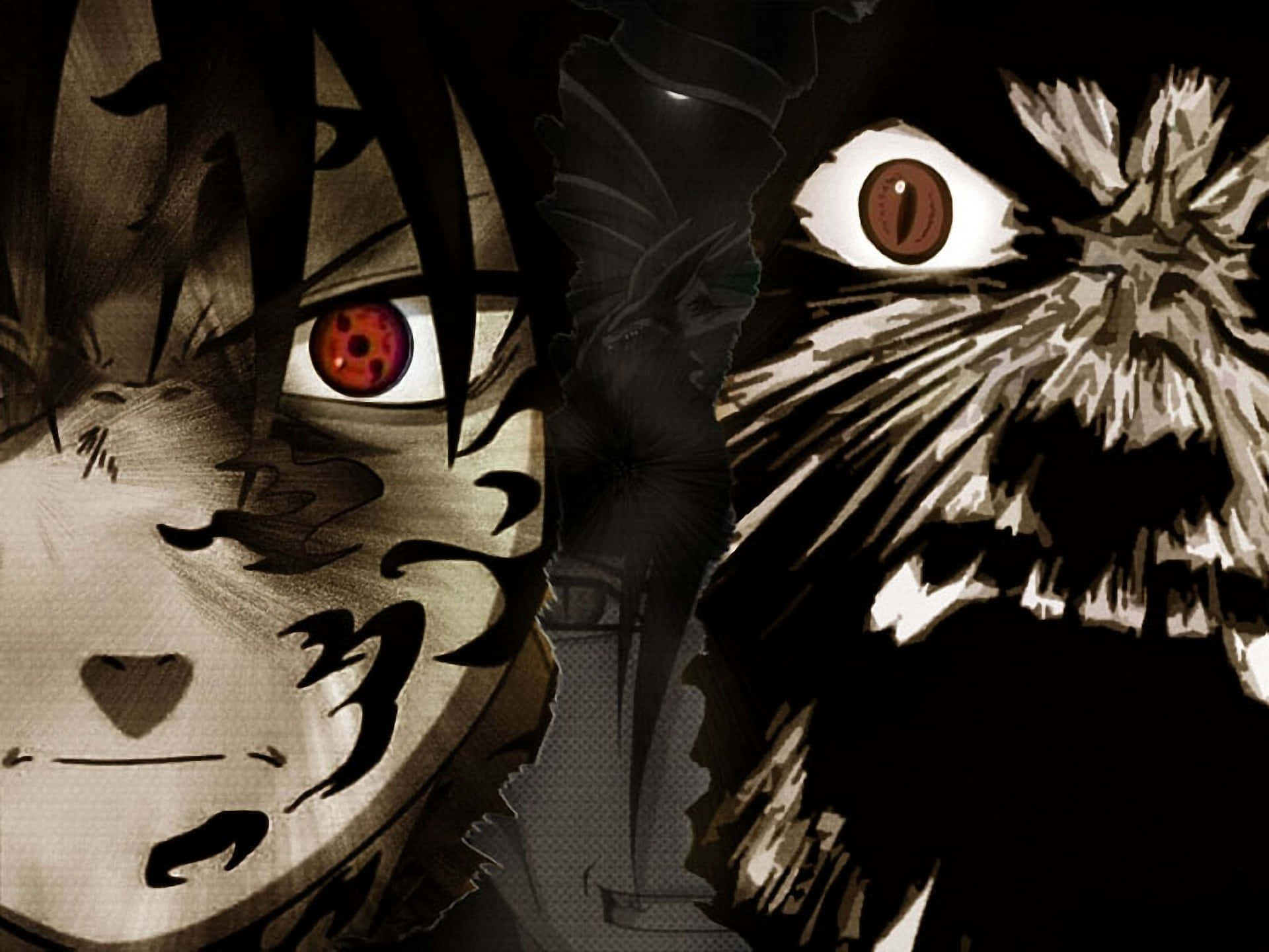 Fear Incarnate – Scary Naruto Wallpaper