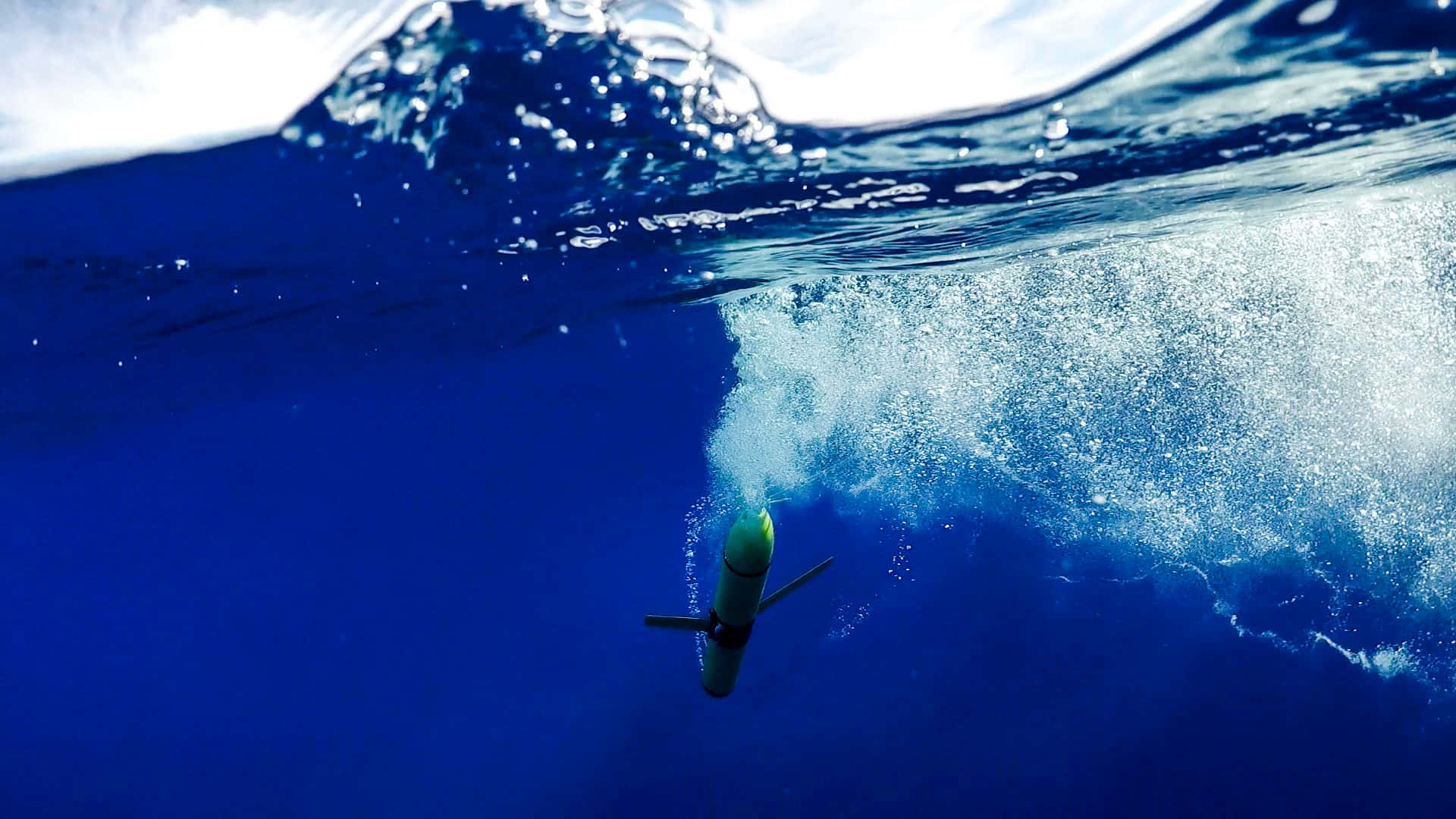 Scary Ocean Underwater Missile Picture 1920 x 1080 Picture