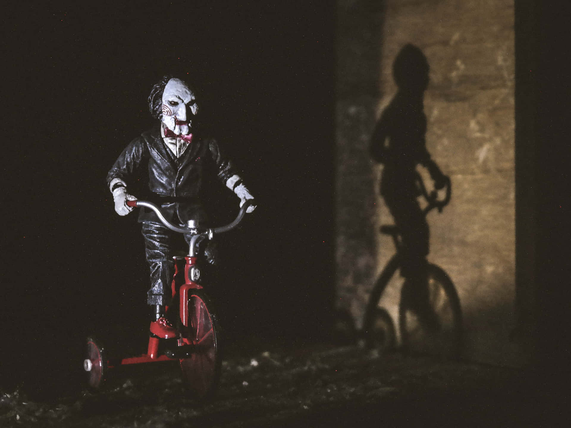 Scary Clown In The Dark Picture