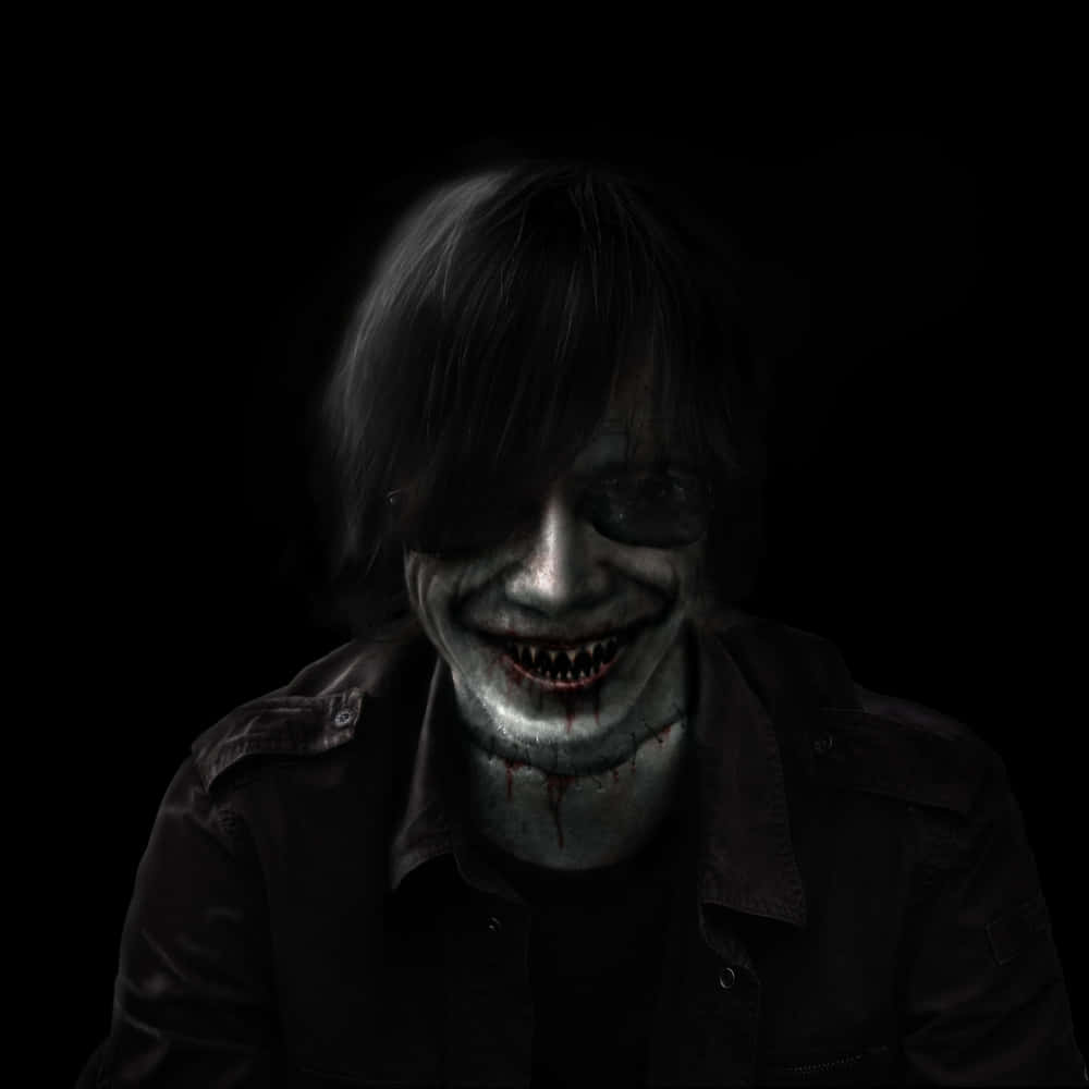 Download Creepy Man Dark Profile Picture