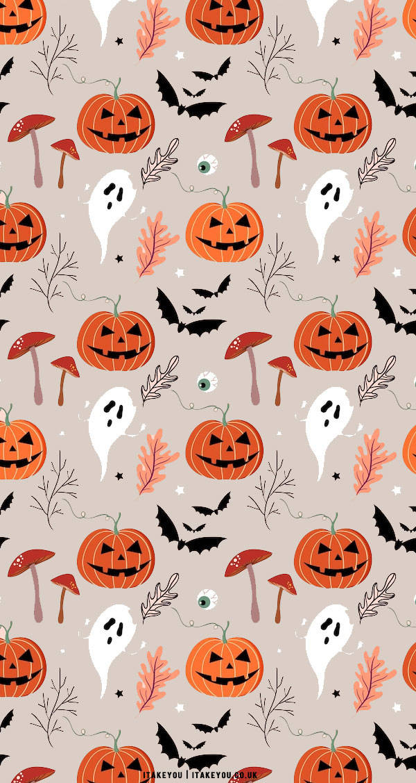 Scary Pumpkins Cute Halloween Iphone