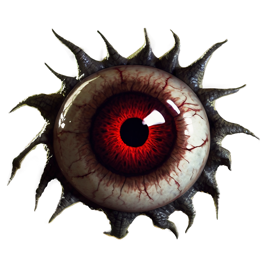 Download Scary Red Eyes Monster Png 22 | Wallpapers.com