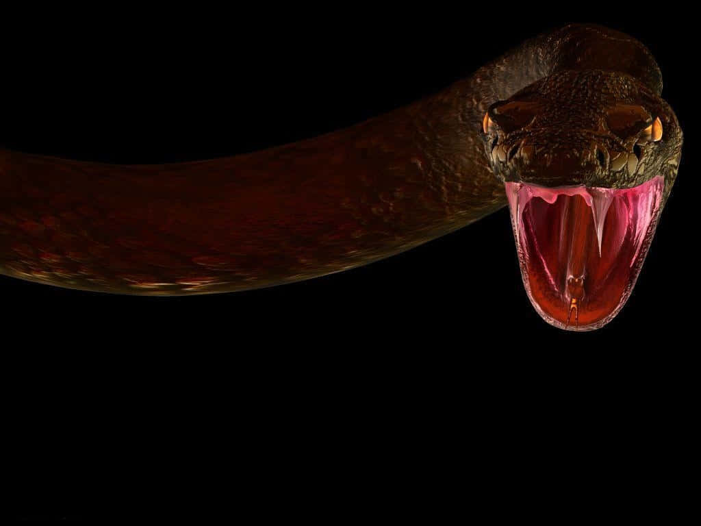 Watch out! Don't get fooled by this scary snake!