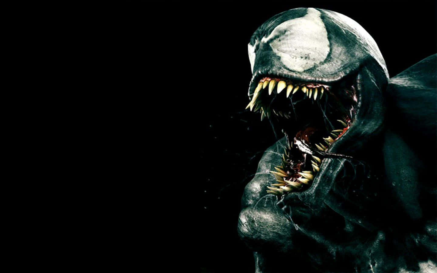 Fearsome Venom Unleashed Wallpaper