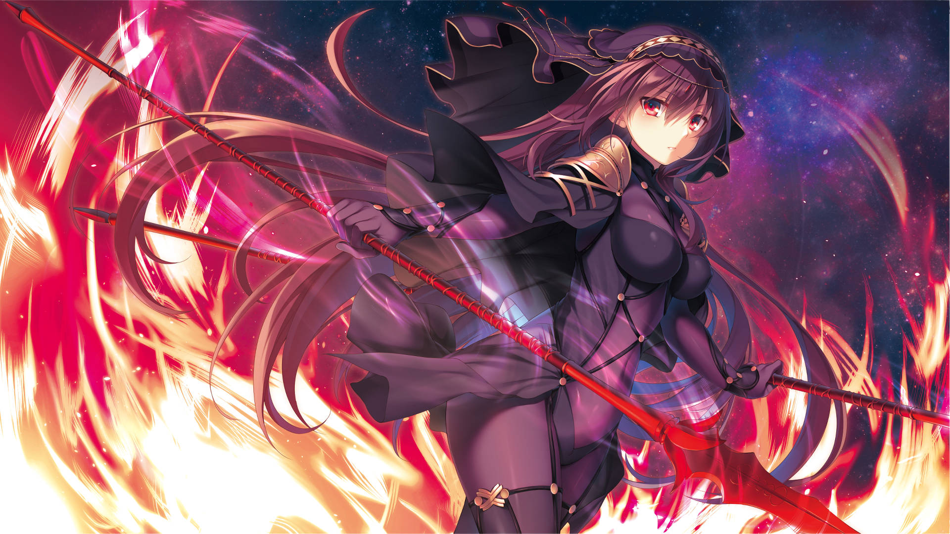 Scathach Of Fate Grand Order Wallpaper