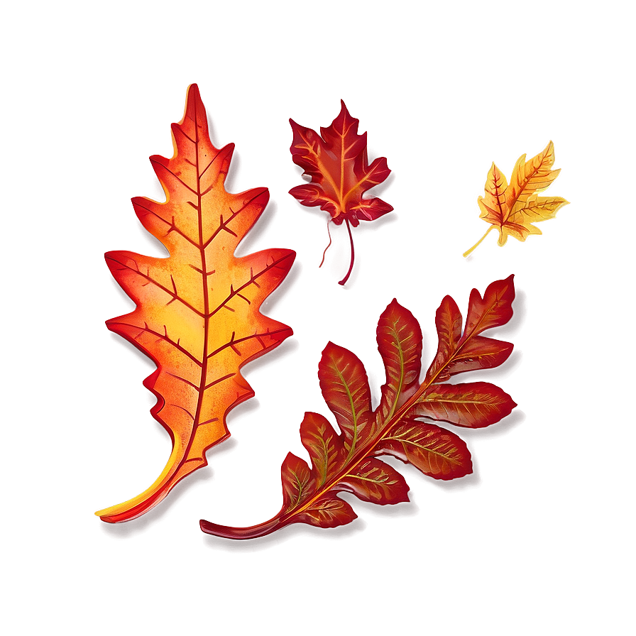 Scattered Fall Leaves Png 71 PNG