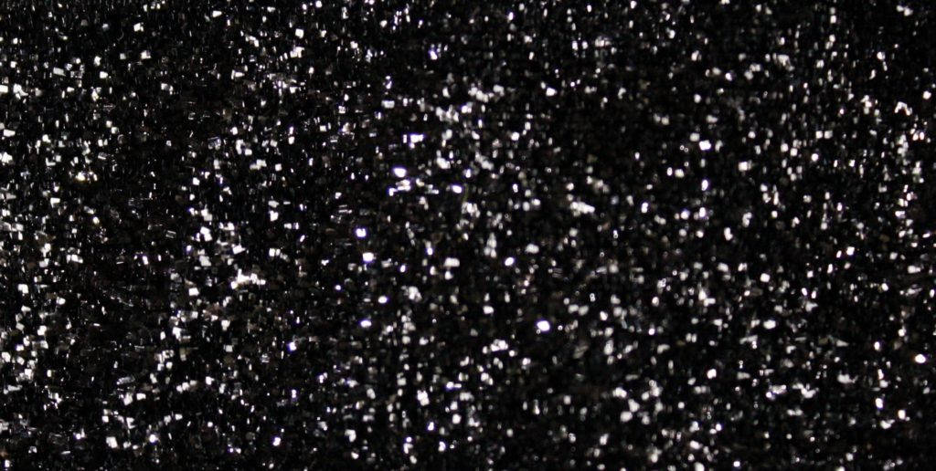 Scattered Glitter Black Backdrop