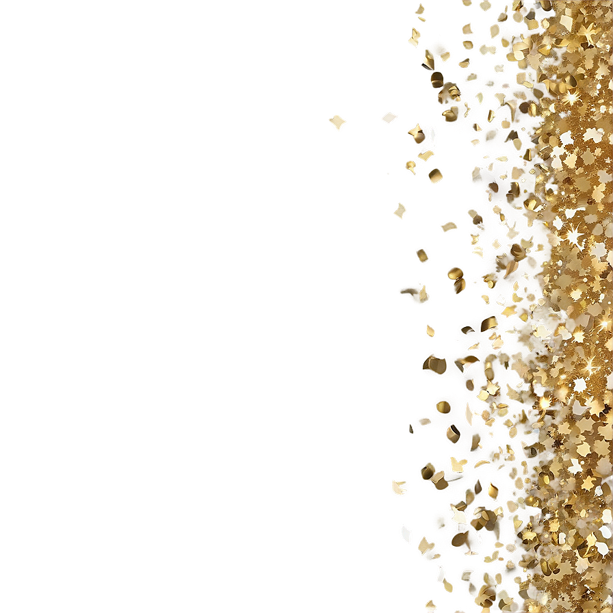 Scattered Gold Sparkles Png Cyu PNG