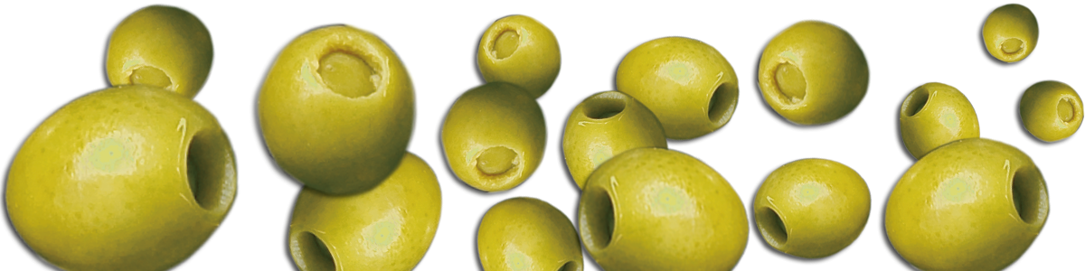 Scattered Green Olives PNG