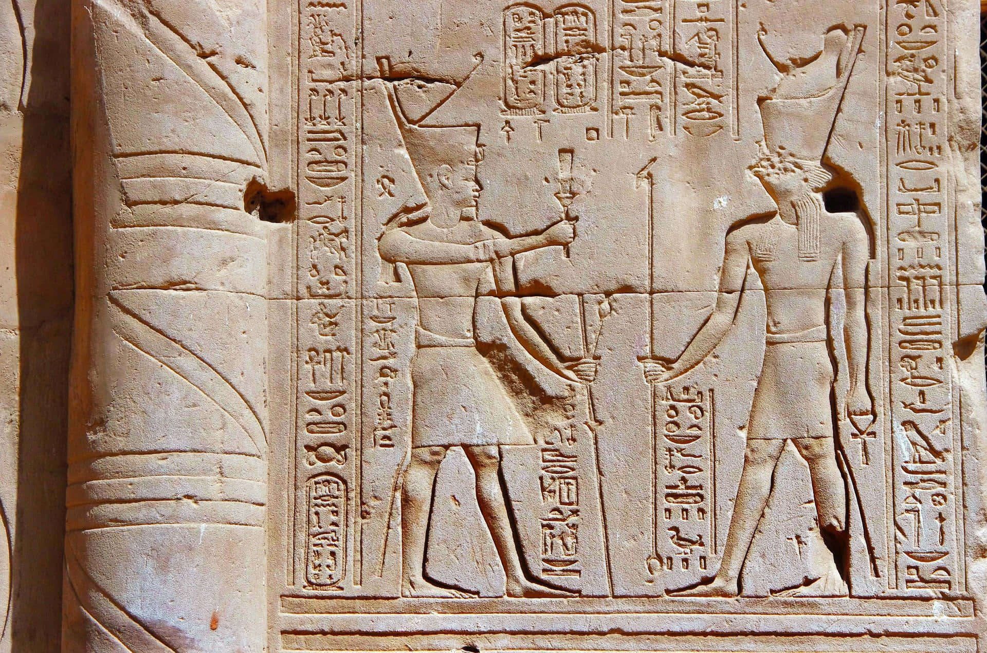 Scenamozzafiato Della Civiltà Dell'antico Egitto.