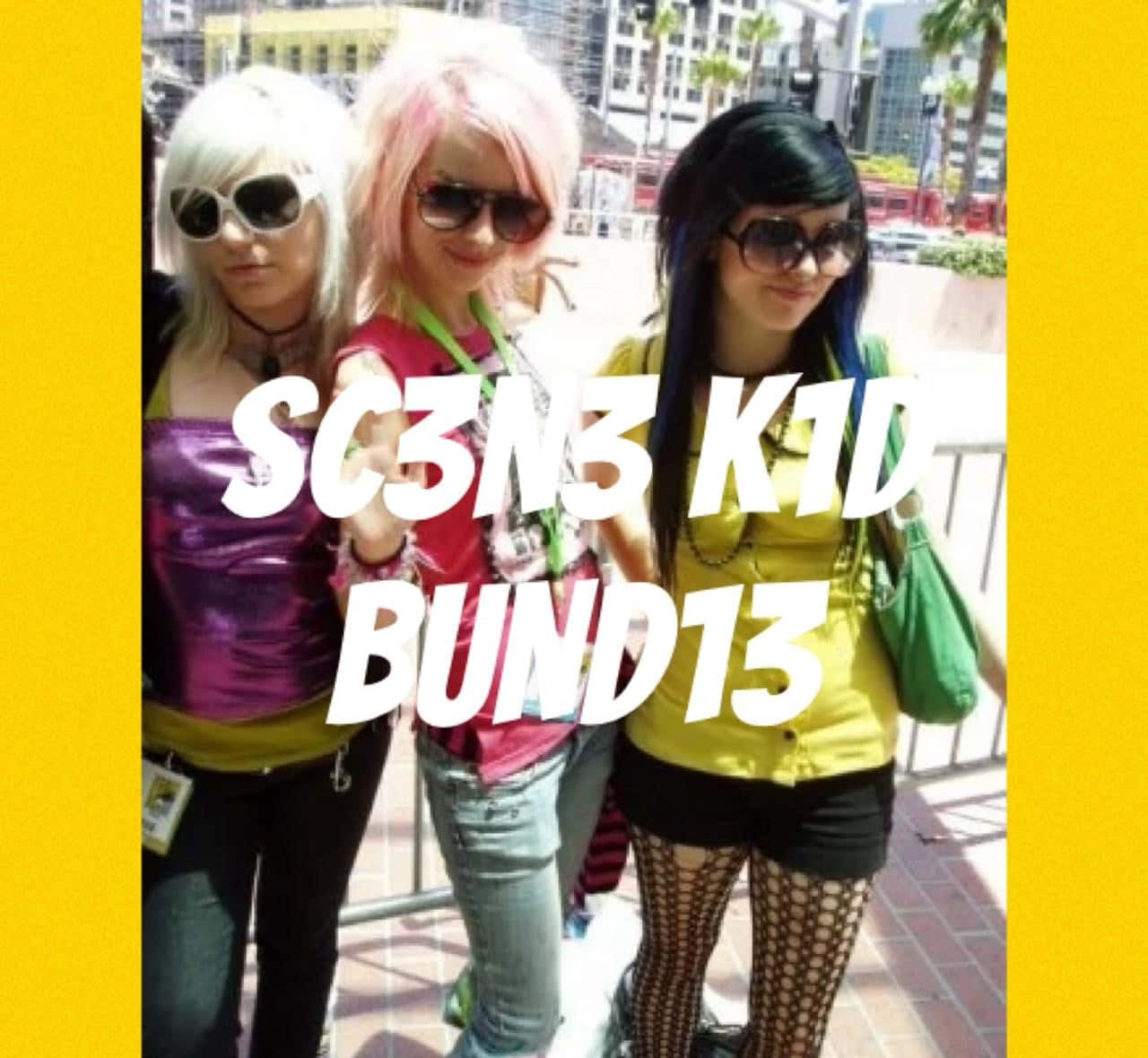 Scene_ Kids_ Fashion_ Trio Wallpaper