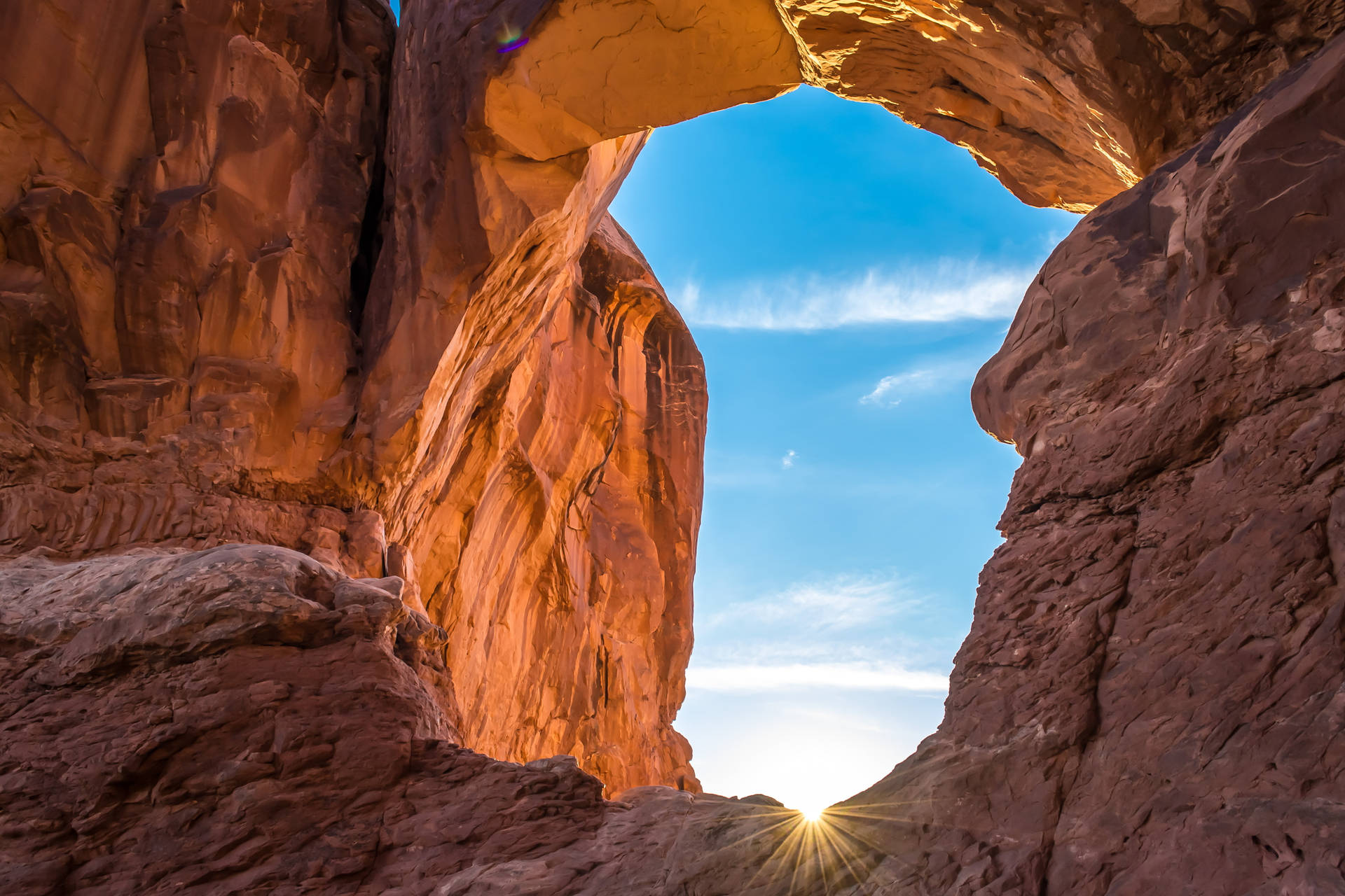 Scenery At Arches National Park Wallpaper