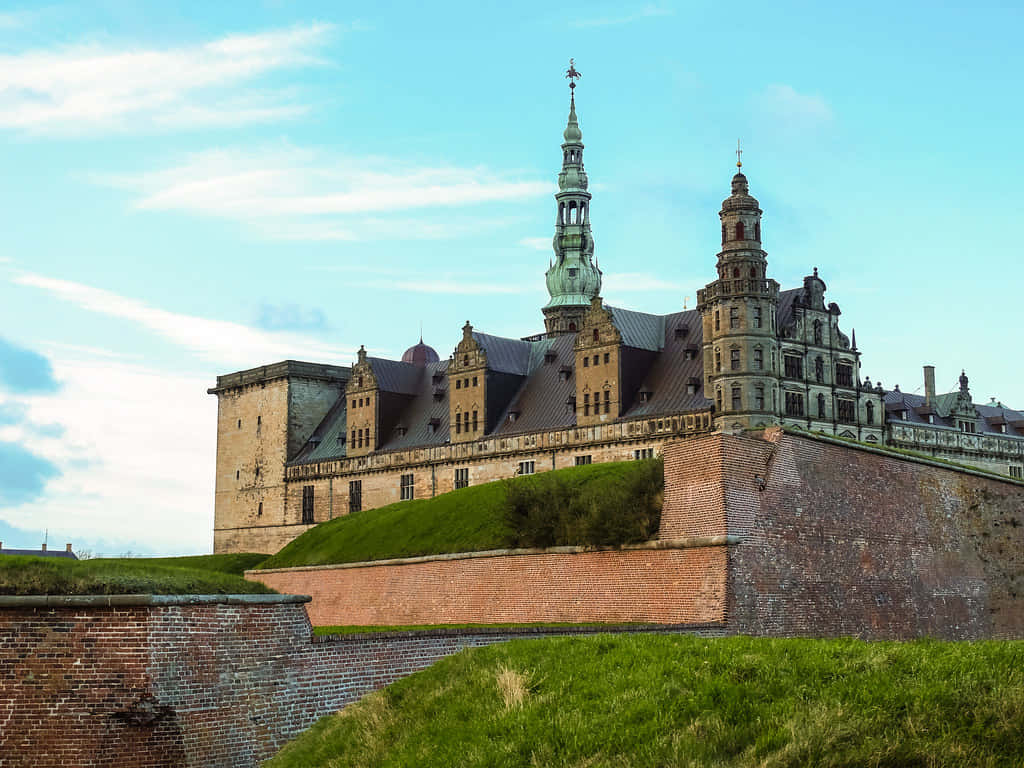 Scenery At Kronborg Castle Wallpaper