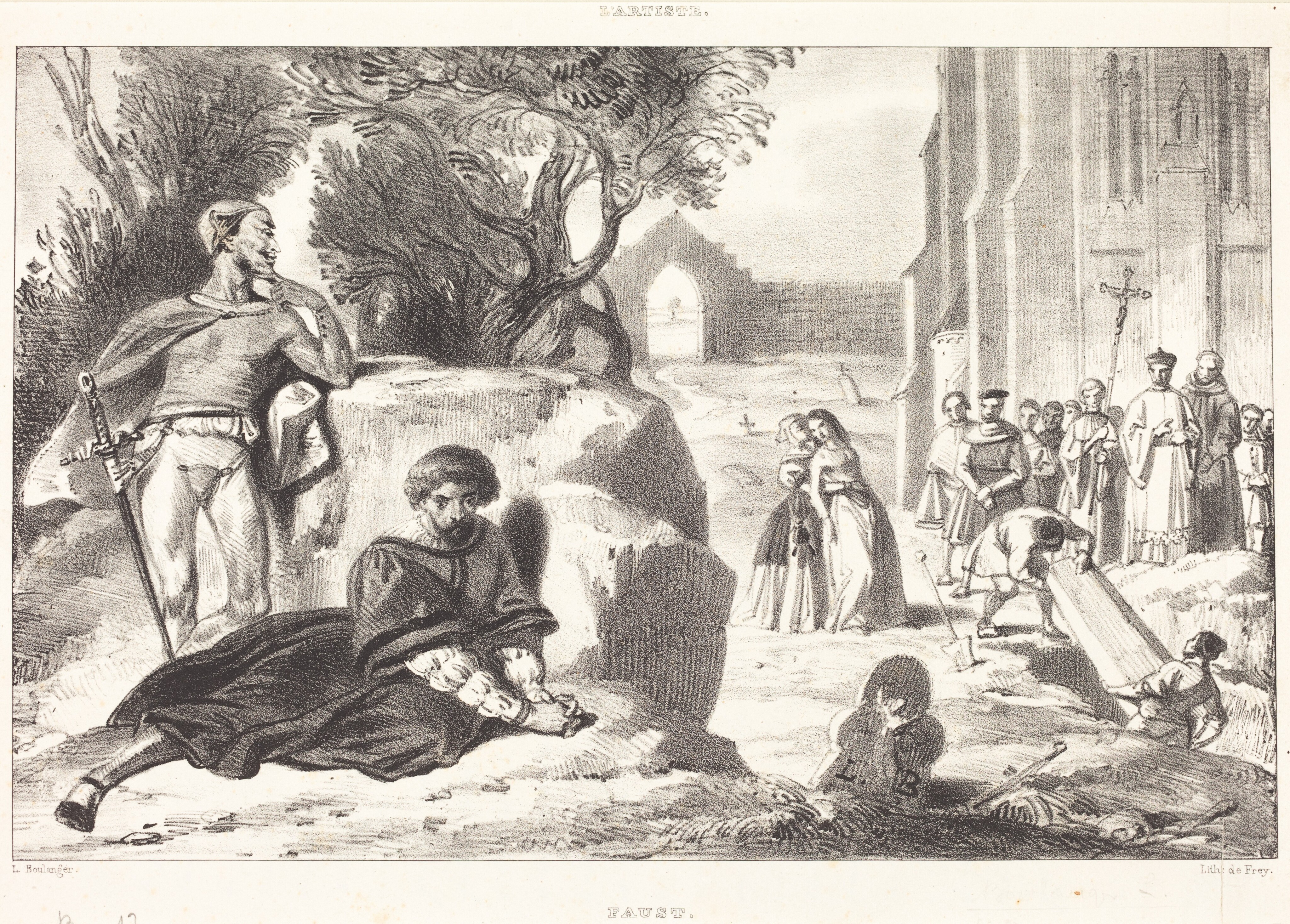 Scenes from Faust Wallpaper