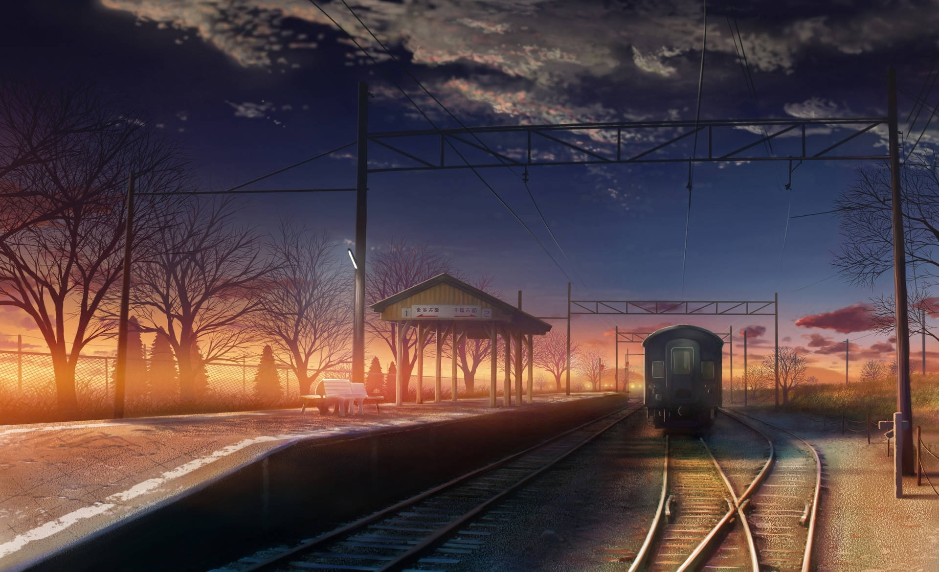 Take a Magical Ride Aboard This Scenic Train Wallpaper