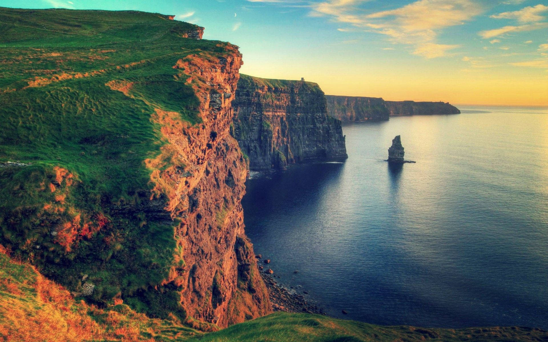 Scenic Cliffs Of Moher Ireland