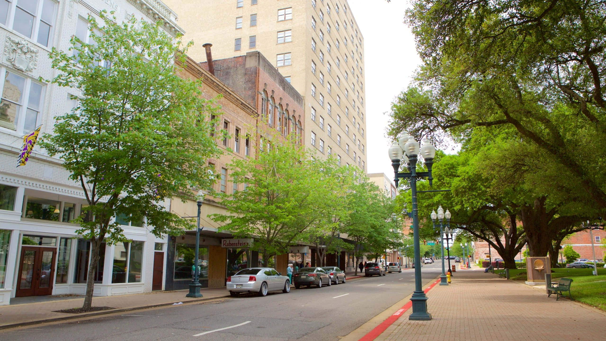 Scenic Skyline Of Shreveport, Louisiana Wallpaper