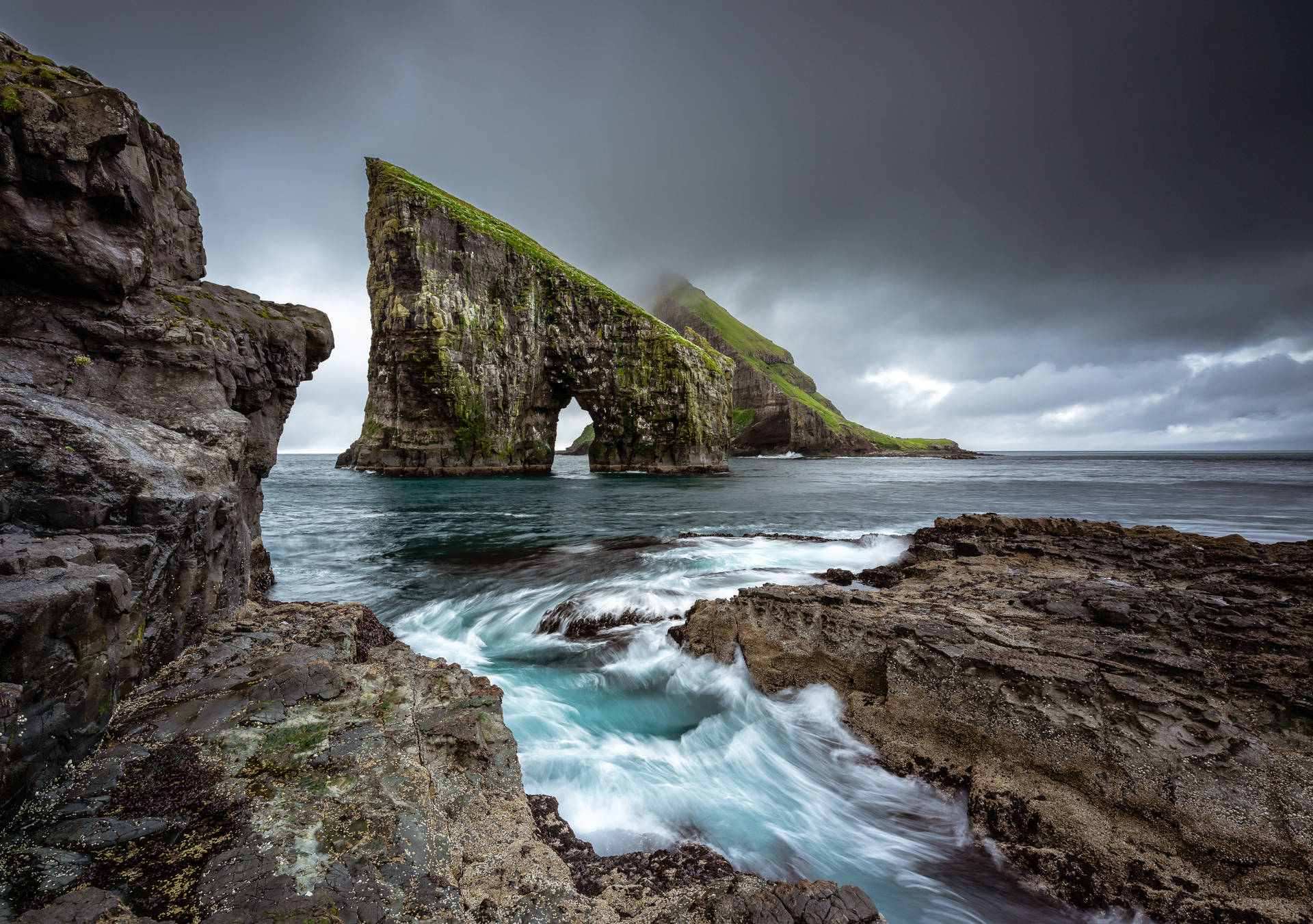 Scenic View Of Faroe Islands