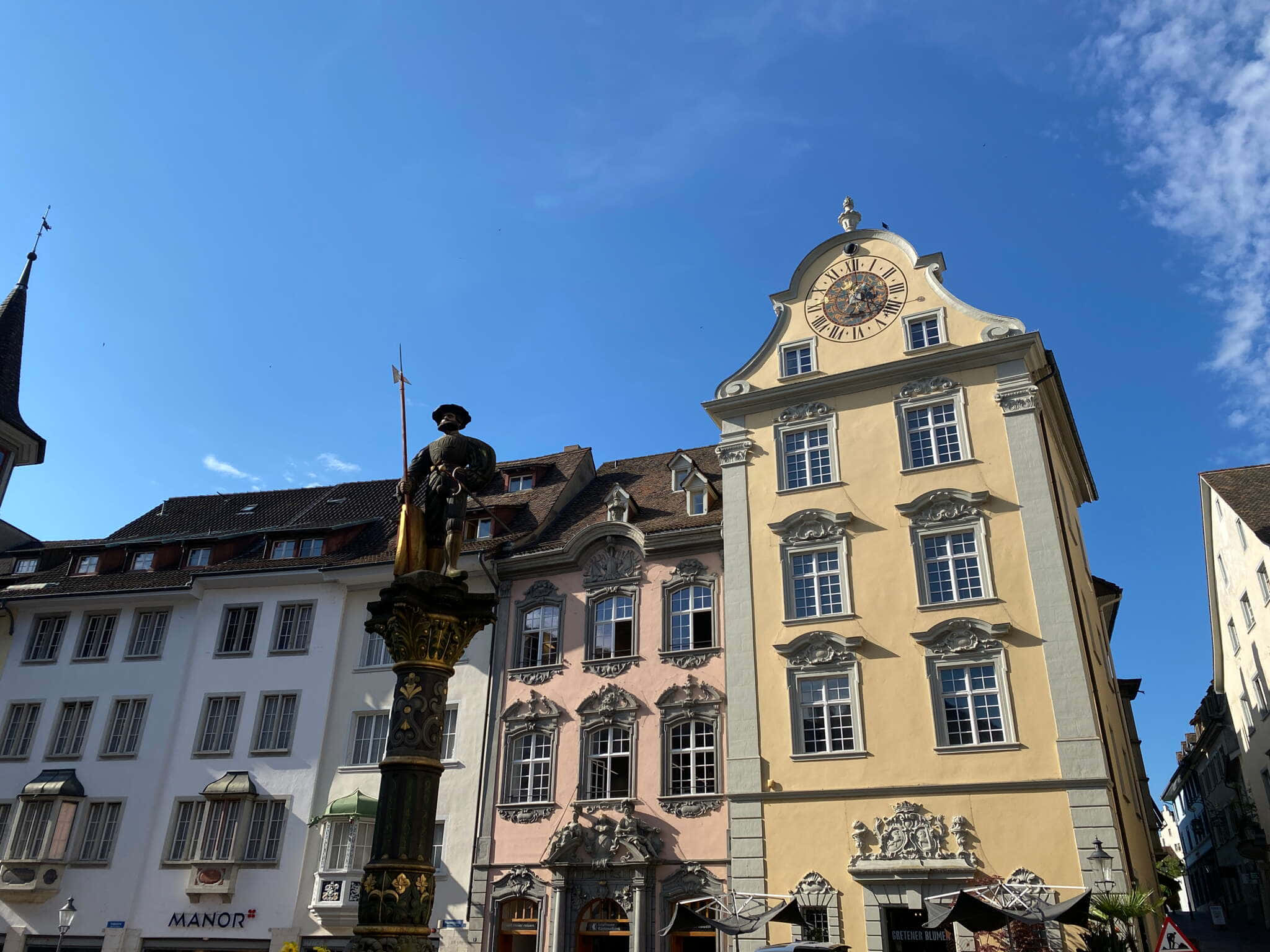 Scenic View Of Schaffhausen Cityscape Wallpaper