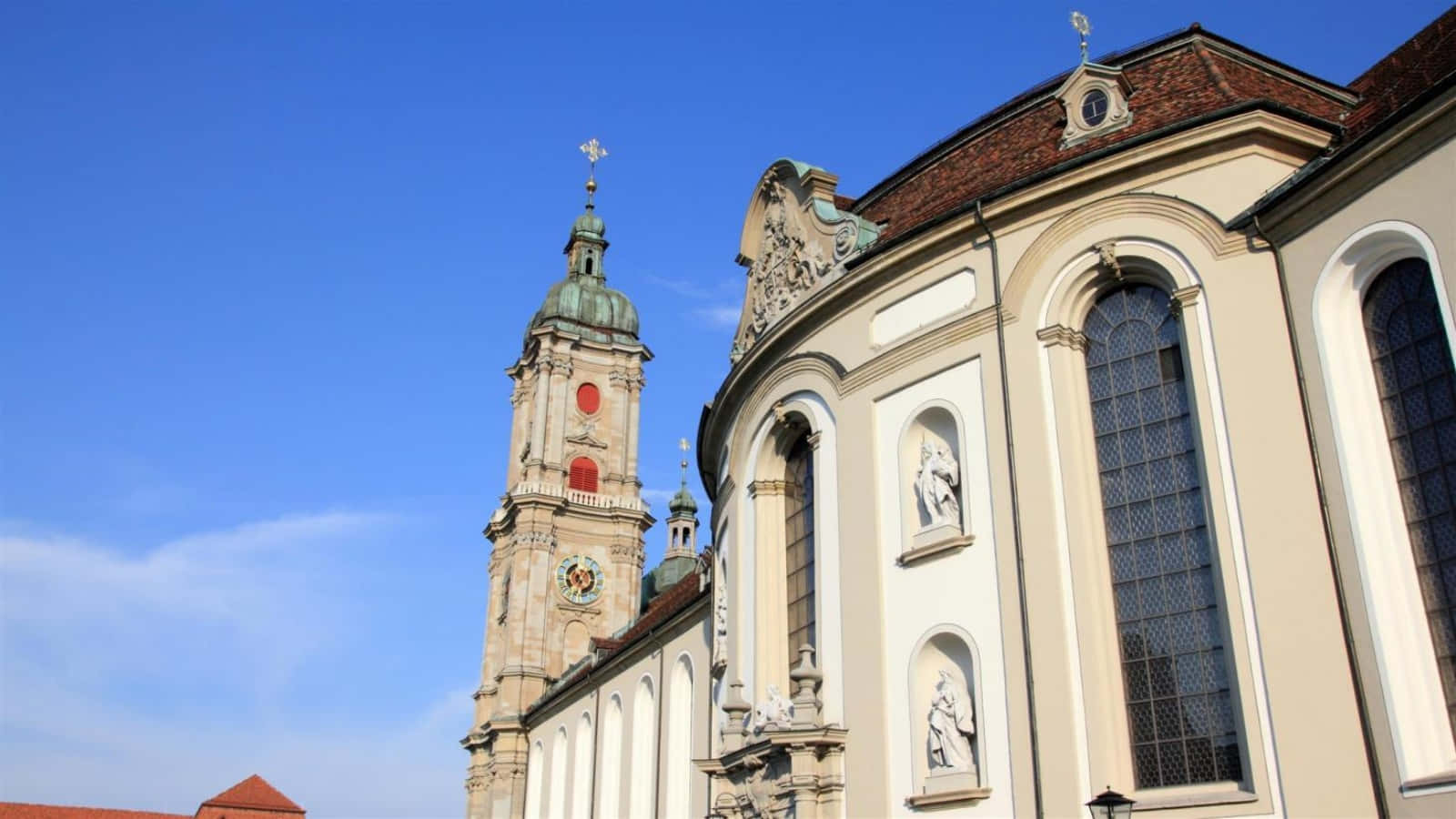 Scenic View Of The City Of St. Gallen, Switzerland Wallpaper