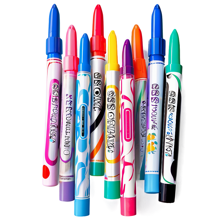 Scented Markers Assortment Png 7 PNG