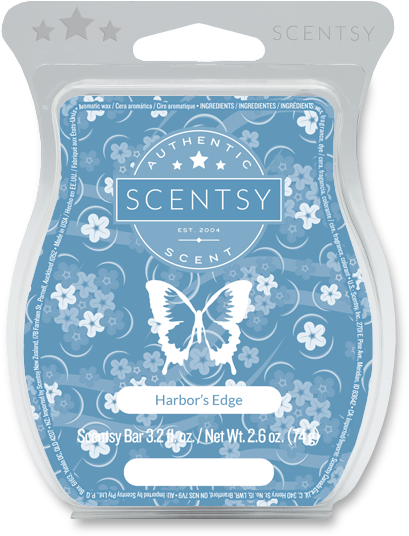 Scentsy Harbors Edge Wax Bar Packaging PNG