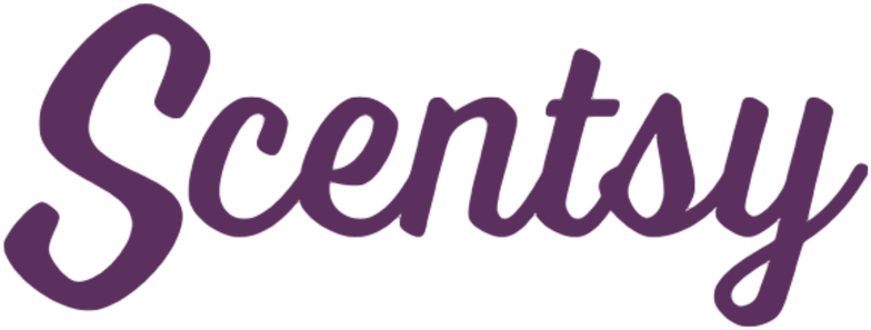 Scentsy Logo Purple Script PNG