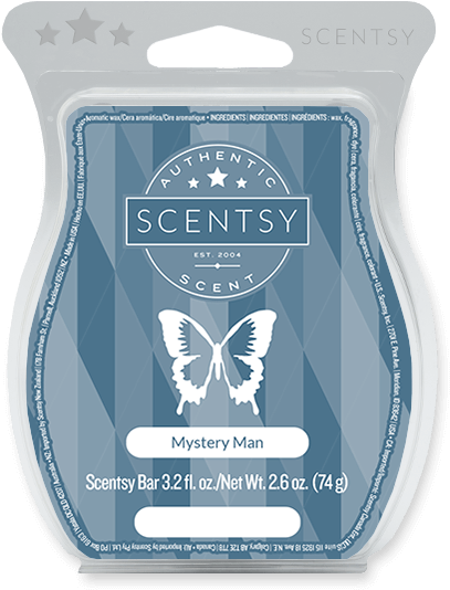 Scentsy Mystery Man Wax Bar Product PNG