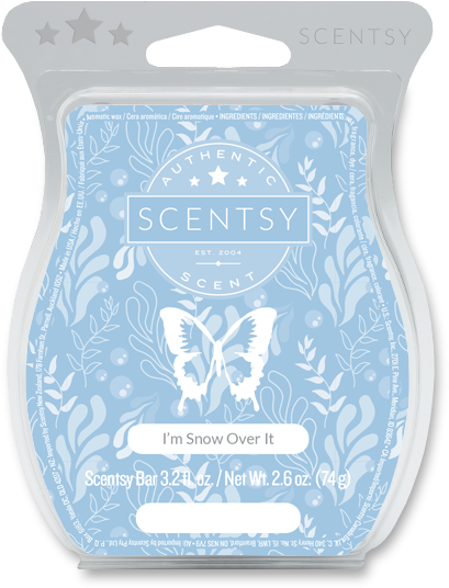 Scentsy Wax Bar Packaging Snow Over It PNG