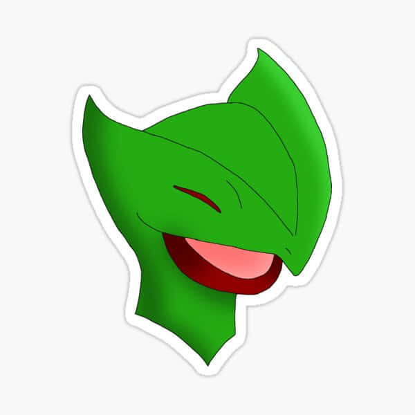 Sceptile Pokemon Sticker Wallpaper