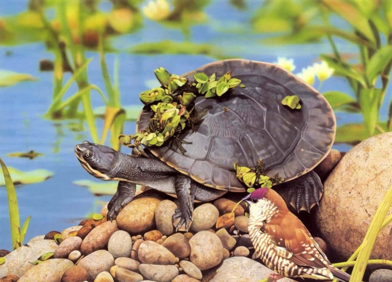 Schildkrötenanimiertes Bild