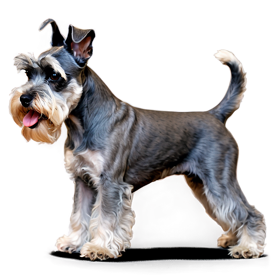 Schnauzer Bark Moment Png Eyk PNG