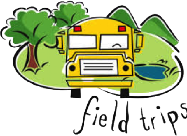 School Bus Field Trips Cartoon PNG