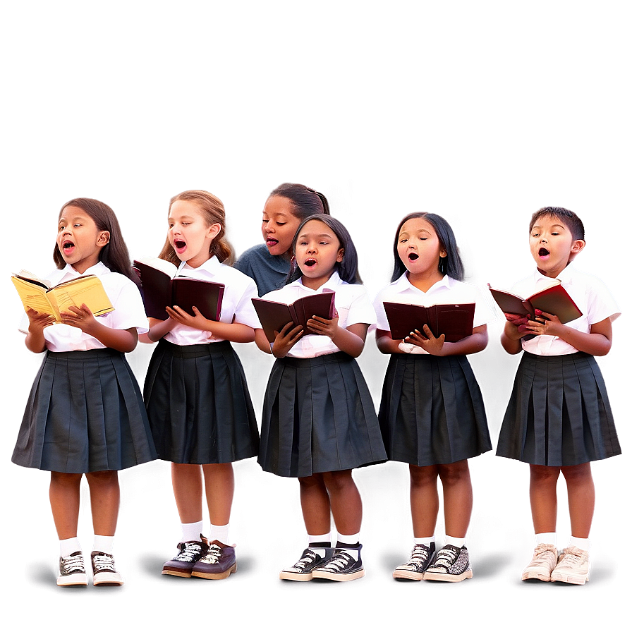 Download School Choir Singing Png 46 | Wallpapers.com