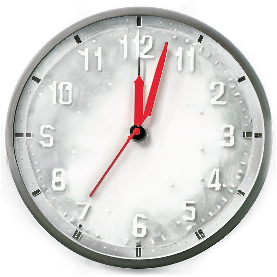 School Clock Clipart Png 06262024 PNG